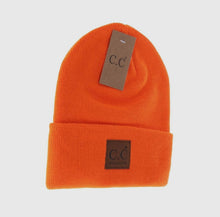 Load image into Gallery viewer, C.C Classic Oversized Logo Beanie