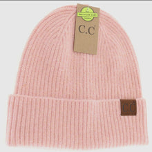 Load image into Gallery viewer, C.C Soft Ribbed Cuff Beanie
