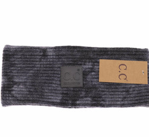 C.C Ribbed Head Wrap With Patch