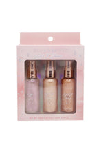 Load image into Gallery viewer, Body Shimmer 3pc Spray Set