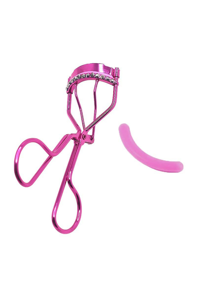 Pink String Diamond Eyelash Curler