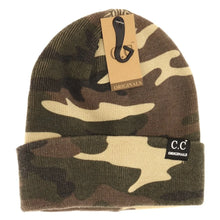 Load image into Gallery viewer, Unisex Camouflage Short Beanie